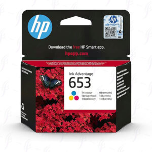 HP 653 Tri-color Ink Cartridge