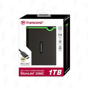 Transcend External HDD 1TB - Iron Grey