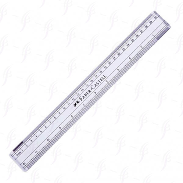 Faber Castell Clear Ruler 30cms